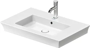 Раковина накладная Duravit 2363750000 750х490 перелив, отв. под смеситель, белый