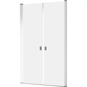 Душевая дверь RAVAK CSDL2-120 (1175-1205х1950) распашная, стекло, белый+Transparent