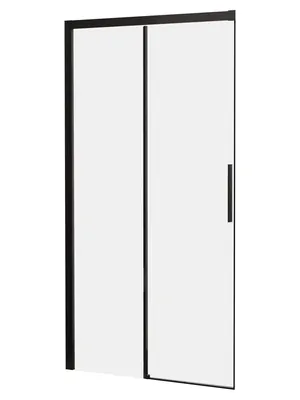 Душевая дверь RGW LE-12B (2000х1950) раздвиж., доводчик, ст. 6мм прозр./черный 34121220-14