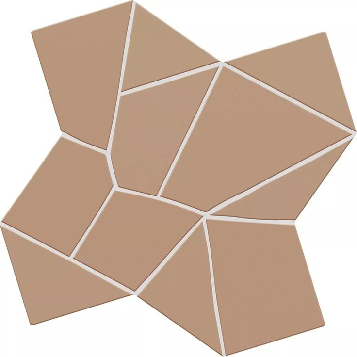 WOW Trencadis 134261 Gaudi Mud 25,5x25,5 матовая