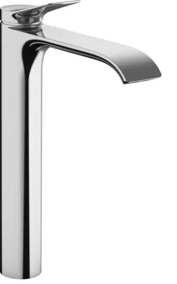 Смеситель Hansgrohe 75040000 для раковины, однорычажный, излив 250, сливной гарнитур, хром