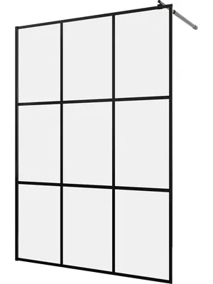 Душевая перегородка RGW WA-111B (1200х1950) стекло 8мм принт/черный 411011112-84