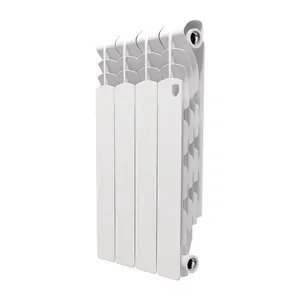 Радиатор алюминиевый ROYAL THERMO 500 2.0 (570х323х80) 1480Вт, 4 секций, белый