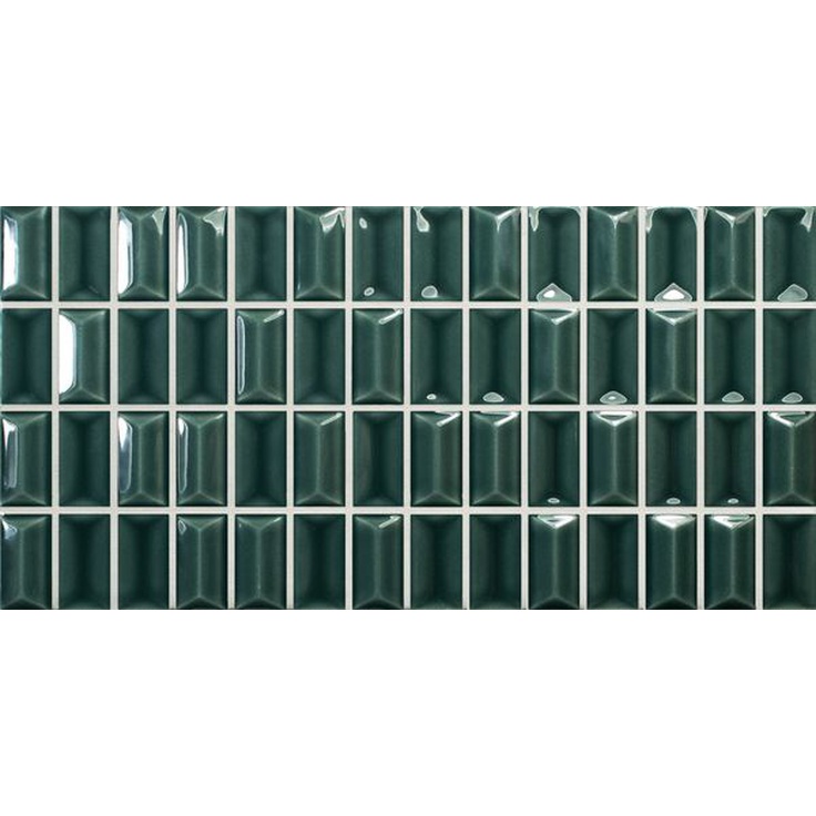 WOW 3D Bars 135543 Diamond Emerald Gloss 12,5x25 глянцевая
