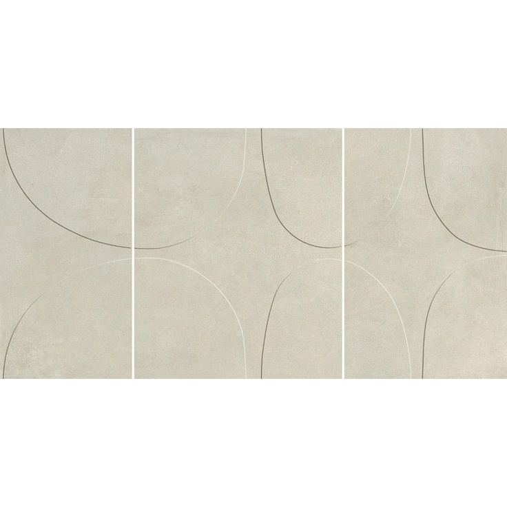 Impronta italgraniti I Cementi FL02DLT Lito Beige 3d 60x120 матовая