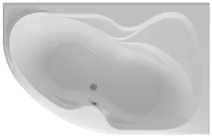 Ванна акриловая Акватек 170х105 правая, фронтальная панель, каркас, слив