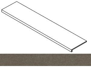 Forte dei Marmi Rock Alpine Brown Fro, 33x120 матовая