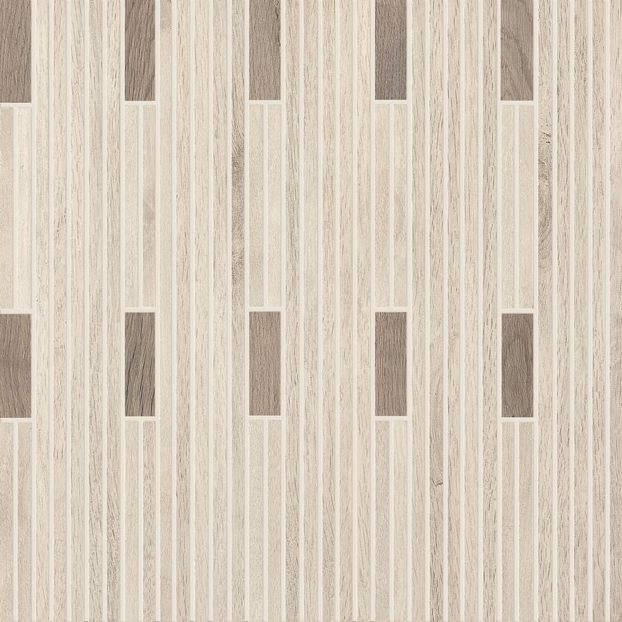 мозаика Wood Talk Mosaico Talk White Grey 30x30