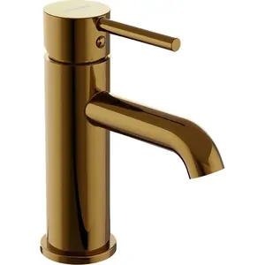 Смеситель Damixa для раковины, однозахватный, золото 360210600