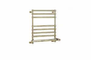 Полотенцесушитель электрический Margaroli Sole 564-8 (682х570) бронза, 100Вт, 5644708OBNB