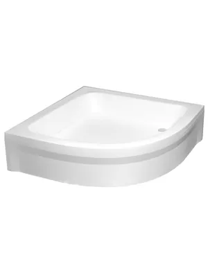 Душевой поддон RGW BP/CL-S (800х800х270) полукруглый, акрил, с ножками, белый 16180488-51