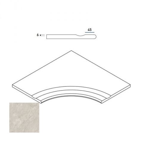 Climb X2 Ice Bordo Svasato Angolare Round 30 60X60 матовая