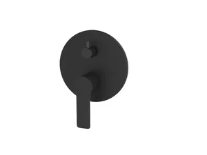 Смеситель для душа ESKO black SB 83-2 встраиваемый, однозахватный, на 2 потреб., черный