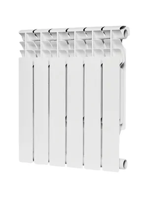 Радиатор биметаллический ROMMER 500 6 секций, RBM-3210-050006