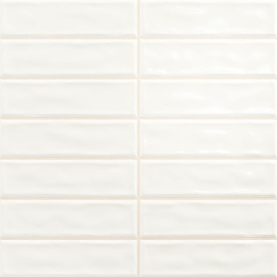 плитка Sticks white 20x20 глянцевая