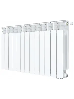 Радиатор биметаллический Rifar Ventil BVR 500 нижнее правое подключение, 13 секции, 2561 Вт