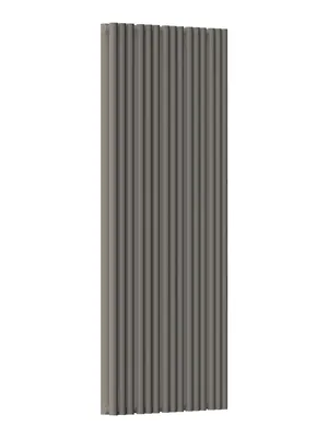 Радиатор стальной Empatiko V S2 двухтруб 592х2036х122 15 сек бок.подкл, 6137Вт, Enigmatic Grey