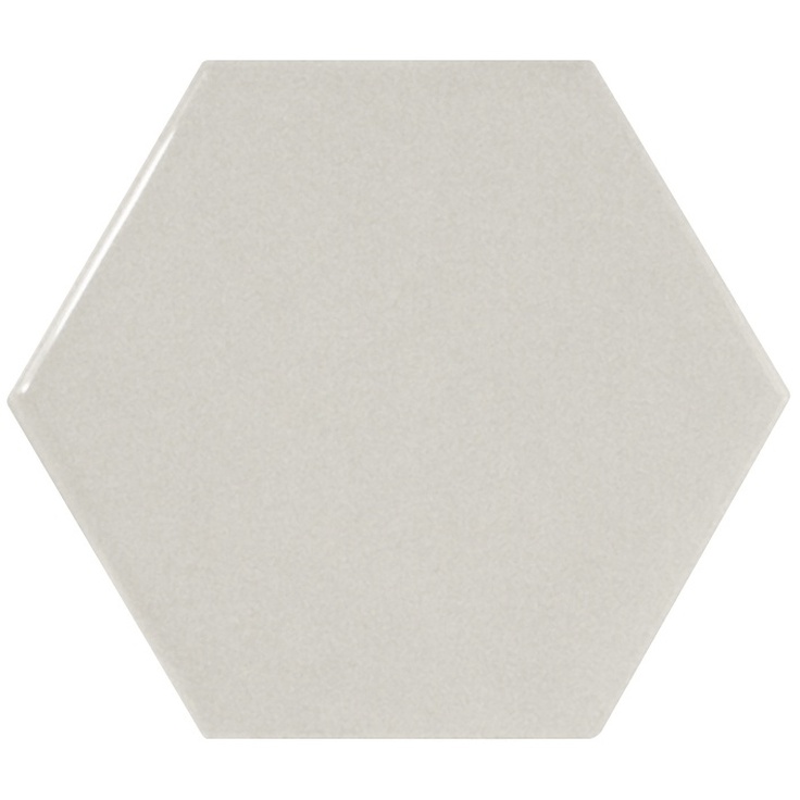Equipe Scale 21912 Hexagon Light Grey 10,7x12,4 глянцевая