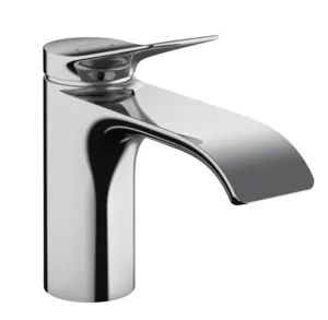 Смеситель Hansgrohe 75012000 для раковины, однорычажный, излив 80, хром