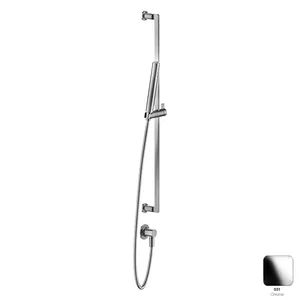 Душевой гарнитур Gessi 58142.031 стойка 800 мм, шланговое подключение, лейка, шланг, хром