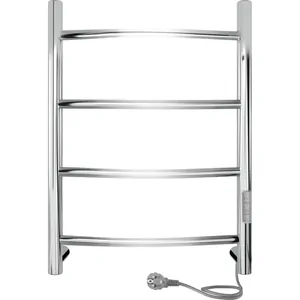 Полотенцесушитель Indigo Lux б/п (electro) 600х400 (таймер, скр.монт, унив.подкл) полир