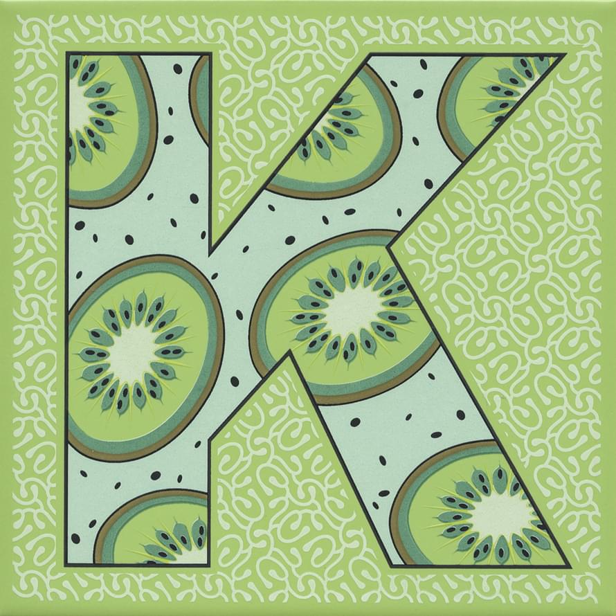 декор Сад Огород Декор Киви 20x20