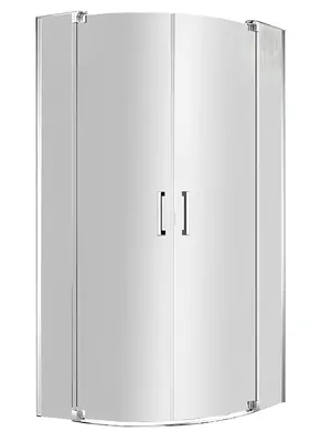 Душевой уголок CEZARES SLIDER (900-1000х900-1000х1950) R-2-90/100-C-Cr стекло прозр., профиль хром