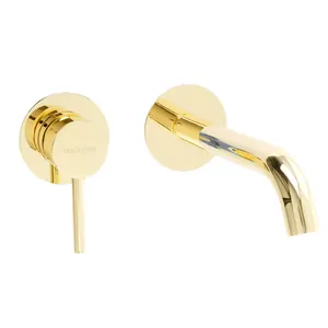 Смеситель для раковины Migliore GOLD скрытого монтажа, с донным клапаном, золото 31548