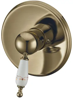 Смеситель Boheme Provanse Ripresa 365 для душа, встраиваемый, однозахватный, бронза