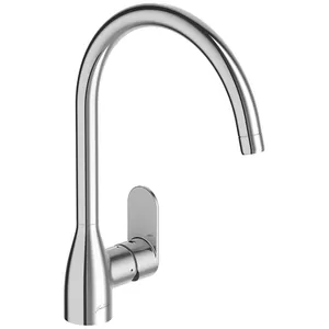 Смеситель Jacob Delafon для кухни 230 мм, поворот. излив 360°,функция Эко-Стоп, хром E21151-CP
