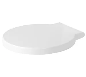 Сиденье для унитаза DURAVIT с плавным закрыванием, съемное, петли нерж. сталь 0065880099