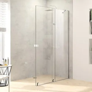 Душевая дверь HUPPE Walk-In 1200х2000 правая, профиль Select+ серебро/стекло прозрачное AP XT0223.069.322.881
