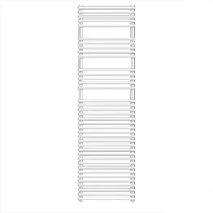 Полотенцесушитель стальной Zehnder LFE-180-060/RACY-C (1881х596) электрический, цвет: категория 2