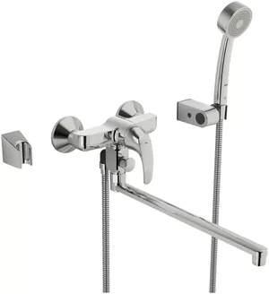 ORAS 1447Y Смеситель для ванны и душа однозахватный, поворотный излив, душевой комплект