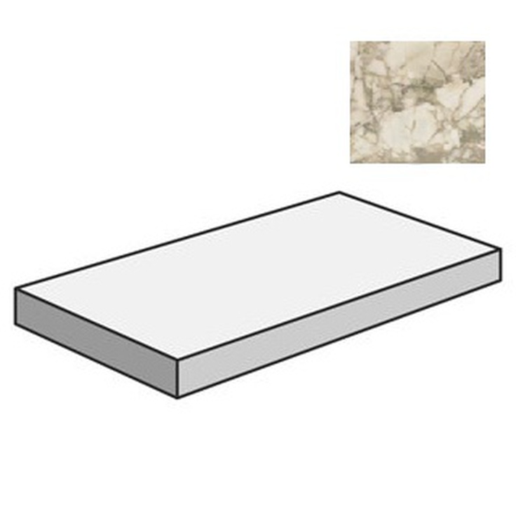 Atlas Concorde Russia Forte Dei Marmi 620070002430 Ceppo Apuano Cream Scal Ang Dx Rett 33x80 матовая