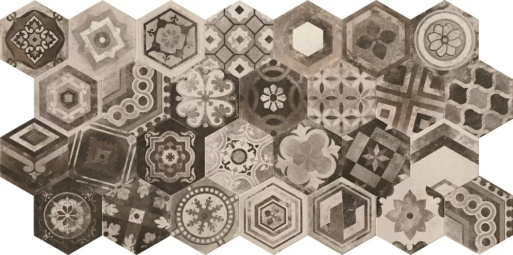 Miami Esagona Mix Cl (Dec) 27.7X24 матовая