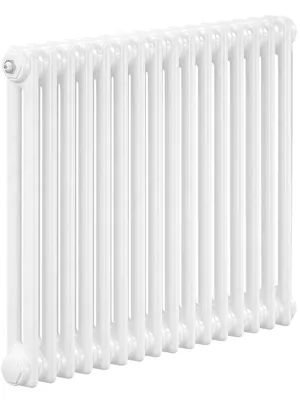 Радиатор Zehnder 2056 двухтрубчатый 16 секций, нижнее подкл. 1/2", 864 Вт, белый