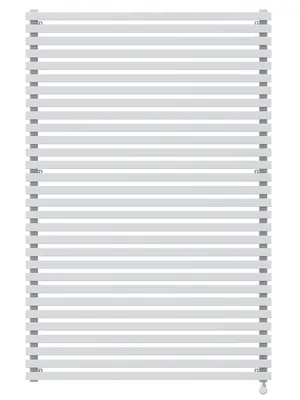 Радиатор КЗТО 60 H 300-36 R нижнее правое подключение, RAL 1T104S9016 белый муар