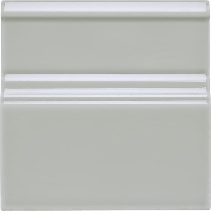 Adex Neri ADNE5521 Rodapie Clasico Silver Mist 15x15