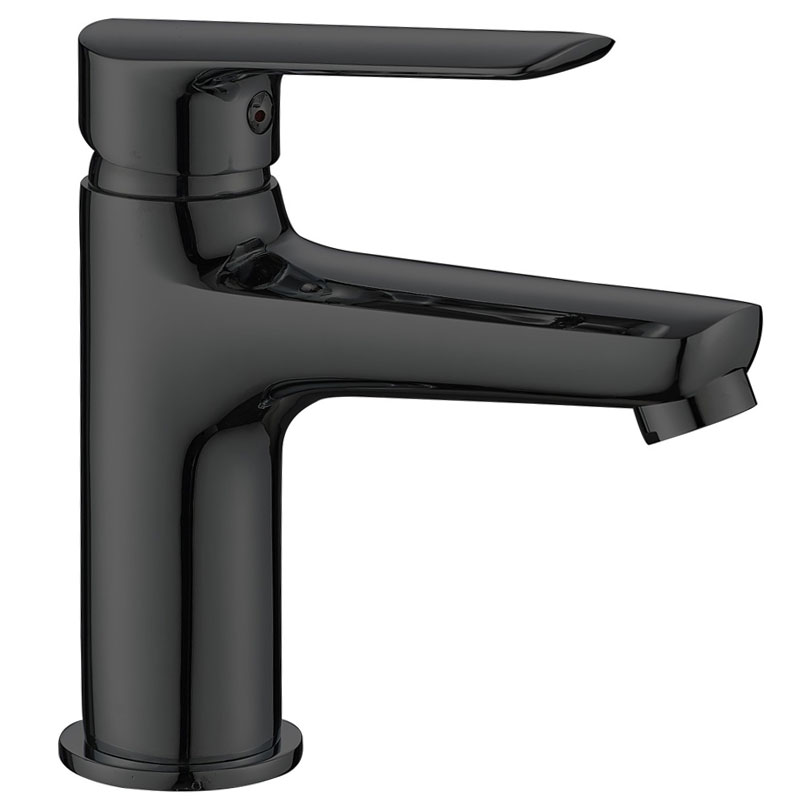 Смеситель для раковины ESKO Black LG26B однозахватный, низкий излив, цвет: черный