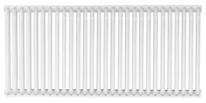 Радиатор стальной КЗТО 2-500 (540х1150х100) 28 секций, 1904Вт, 1/2" бок.подключение, белый