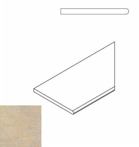 District X2 Sand Bordo Round Dx 60X30 матовая