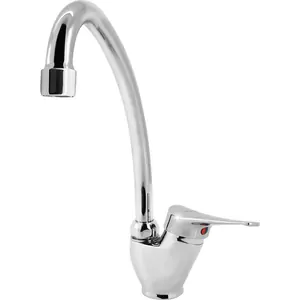 Смеситель для кухни VARION Armaturen 2846 79 3 однозахватный, высокий поворотный излив