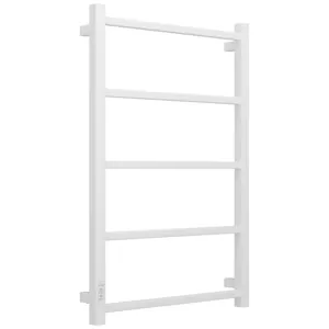 Полотенцесушитель электрический СТИЛЬЕ ФОРМАТ-26 800х500, матовый белый, ТЭН слева, 30527-8050