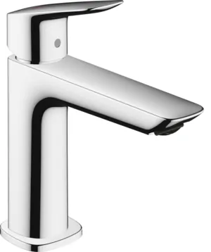 Смеситель Hansgrohe 71254000 для умывальника, 110 Fine CoolStart, сливной гарнитур, хром