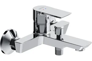 Смеситель Damixa для ванны/душа, однозахватный, настенный, хром 471000001