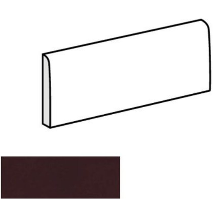 Equipe Village 25693 Bullnose Aubergine 6,5x20 глянцевая