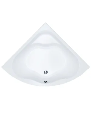 Ванна угловая Triton 1Acreal Moscow (1500x1500) без каркаса, с обвязкой BBA-MW1515X0-00U +CK60PF