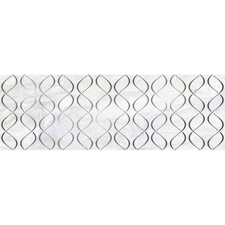 Delacora Crystal DW15GRV01R Groove rect 24,6x74 глянцевая