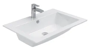 Раковина Aquanet 70 700х500 мм, иск. камень, белая 270159